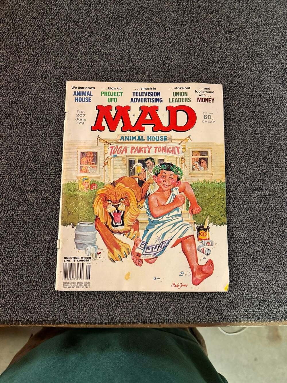 Vintage MAD Magazine No. 207 June 1979 Animal House